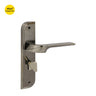 Khas Triumph Plus 1045 Door Handle Set in BN, showcasing a sleek modern design.