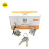 Khas Triumph 138-K38 chrome-plated cabinet/drawer lock with keys.