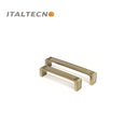 Italtecno 1992755 series drawer pulls in Matt Bronze finish, available in 128mm and 192mm sizes.