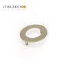 Italtecno 5372 drawer pull in Matt Satin Nickel finish, 64mm center-to-center, ideal for cabinets and drawers.