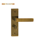 Khas Premeo Plus 5840-39 door handle set in AE finish, featuring a sleek, minimalist design with clean lines.