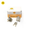 Khas Triumph 138-22 chrome-plated cabinet/drawer lock with keys.