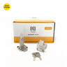Khas Triumph 138-AT38 chrome-plated cabinet/drawer lock with keys.