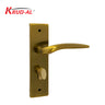 Krud-Al KD58306 Door Handle Set in AE finish, featuring sleek design and secure lock mechanism.