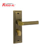 Krud-Al KD58309 Door Handle Set in AB finish, featuring a modern design and secure lock mechanism.