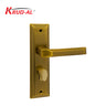 Krud-Al KD58309 Door Handle Set in AE finish, featuring a modern design and secure lock mechanism.