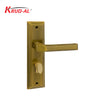 Krud-Al KD58309 Door Handle Set in MAE finish, featuring a modern design and secure lock mechanism.