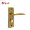Krud-Al KD58312 Door Handle Set in MAE finish, featuring modern design and secure lock mechanism.