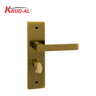 Krud-Al KD58316 Door Handle Set in AE finish, featuring modern design and secure lock mechanism.