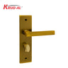 Krud-Al KD58316 Door Handle Set in MAE finish, featuring sleek design and secure lock mechanism.