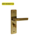 Khas Maximum Plus KH-036 Door Handle Set in AE finish, featuring a modern and sturdy design.
