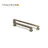 Italtecno 1655184 series drawer pulls in Matt Bronze finish, available in 96mm and 128mm sizes.