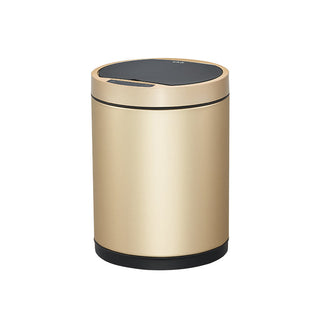 EKO Docomo Sensor Bin EK9285 in Champagne Gold, 35 Litre Capacity, featuring motion sensor technology for hygienic, hands-free operation, perfect for larger spaces and busy environments.