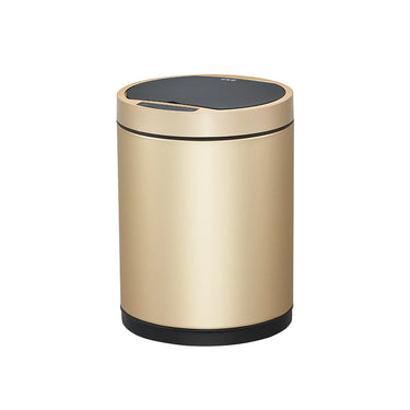 EKO Docomo Sensor Bin EK9285 in Champagne Gold, 9 Litre Capacity, featuring a motion sensor for automatic opening and a dynamic interface, ideal for modern living spaces.