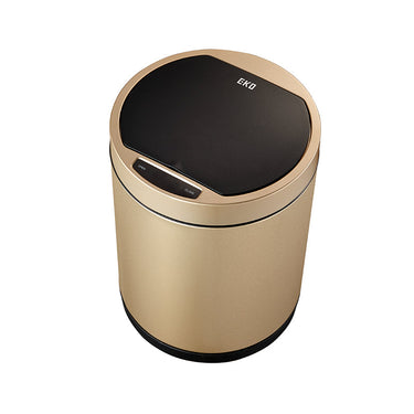 EKO Docomo Sensor Bin EK9285 in Champagne Gold, 35 Litre Capacity, featuring motion sensor technology for hygienic, hands-free operation, perfect for larger spaces and busy environments.