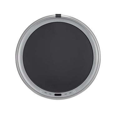 EKO Docomo X Sensor Bin EK9286 in brushed stainless steel, 6 litres, featuring hands-free motion sensor operation and a manual touch switch, designed for small, modern spaces.
