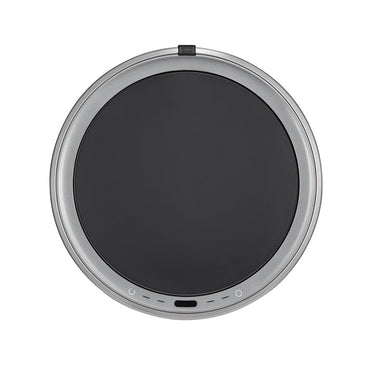 EKO Docomo X Sensor Bin EK9286 in brushed stainless steel, 9 litres, featuring hands-free motion sensor operation and a manual touch switch, designed for compact, modern spaces.
