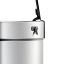 EKO Docomo X Sensor Bin EK9286 in brushed stainless steel, 6 litres, featuring hands-free motion sensor operation and a manual touch switch, designed for small, modern spaces.