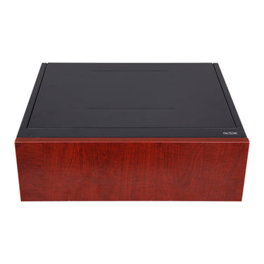 Italtecno DM-15ZW drawer safe in Sandy Grey finish, pull-out steel security box with fingerprint lock.