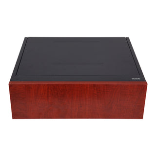 Italtecno DM-15ZW drawer safe in Sandy Grey finish, pull-out steel security box with fingerprint lock.