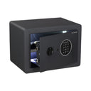 Italtecno EG-4035 residential safe in Sandy Grey finish, featuring electronic lock and internal LED light.