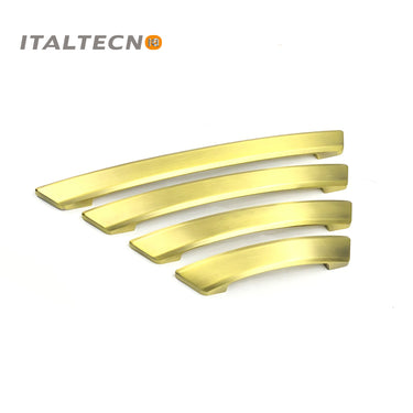 Italtecno HY1239 Door Pull Handle with MAB finish, featuring a sleek modern design available in 128mm, 192mm, 256mm, and 320mm sizes.

