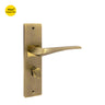 Khas Triumph Plus KH-017 Door Handle Set in MAB/PVD finish, featuring a sleek and sophisticated design.