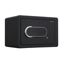 Italtecno MQ-2031ZH residential safe in Sandy Grey finish, compact steel security box with digital touch keypad.