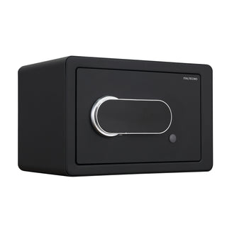 Italtecno MQ-2031ZH residential safe in Sandy Grey finish, compact steel security box with digital touch keypad.