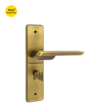 Khas Triumph Plus S1243H1690 door handle set in MAB/AB finish, featuring a sleek and durable design for modern and classic interiors.